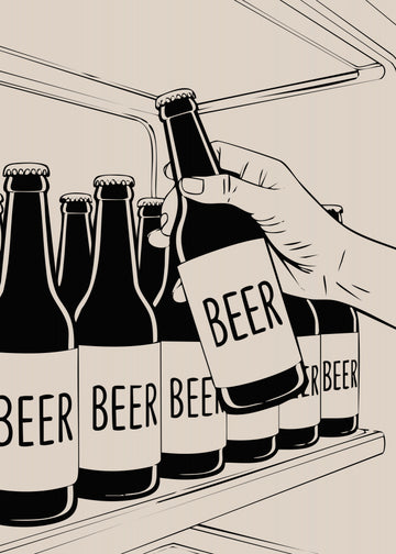 Grabbing a Cold Beer | Canvas