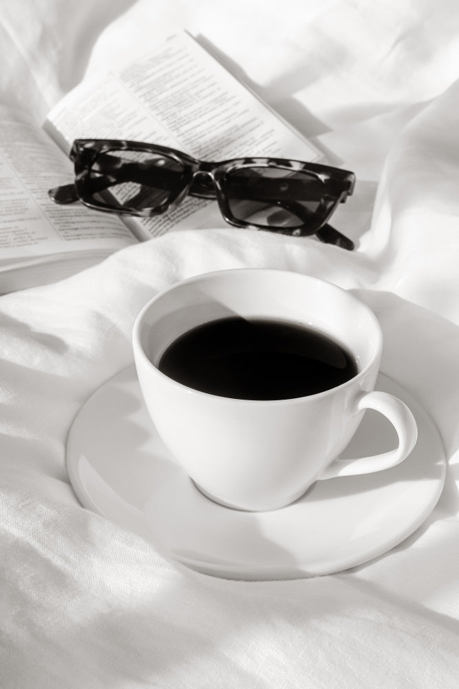 Morning Coffee and Reading | Canvas