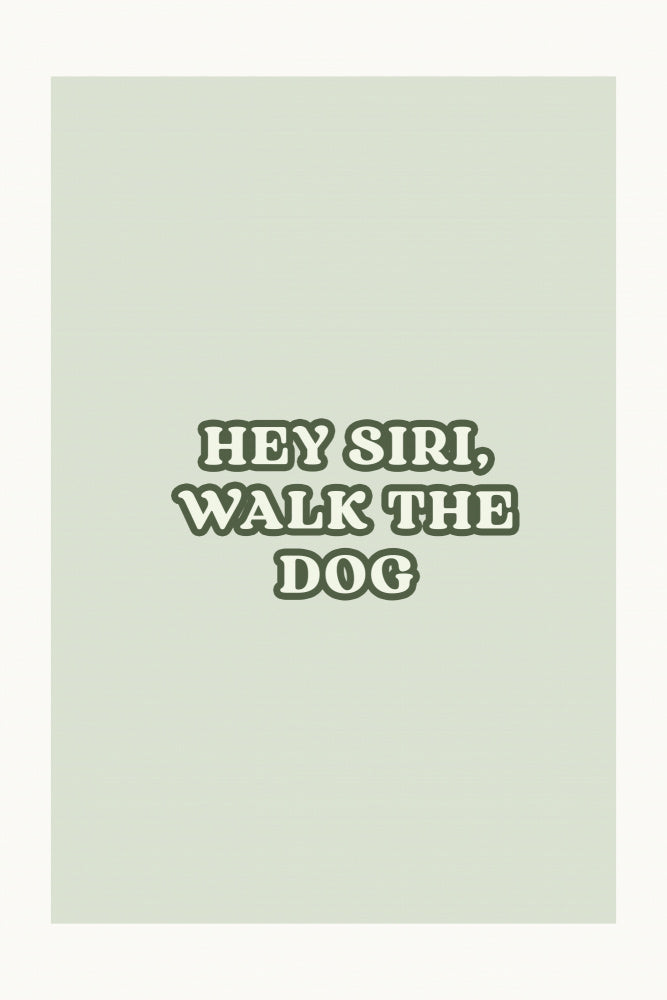 Funny Voice Assistant Dog Request | Canvas
