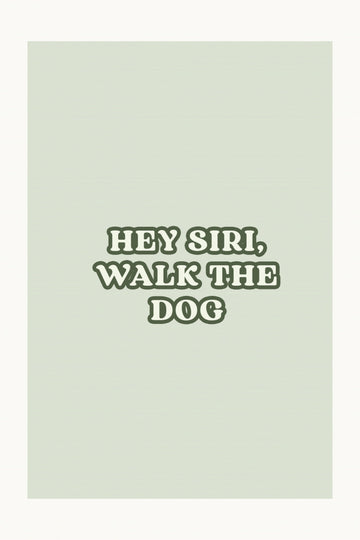 Funny Voice Assistant Dog Request | Canvas