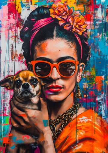 Colorful Pop Art Woman | Canvas