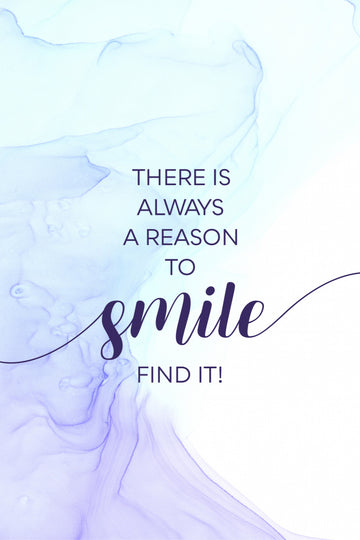 Inspirational Smile Quote | Canvas