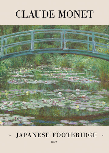 Japanese Footbridge 1899 | Canvas