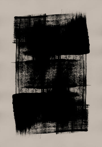 Abstract Brush Strokes 180Y | Poster
