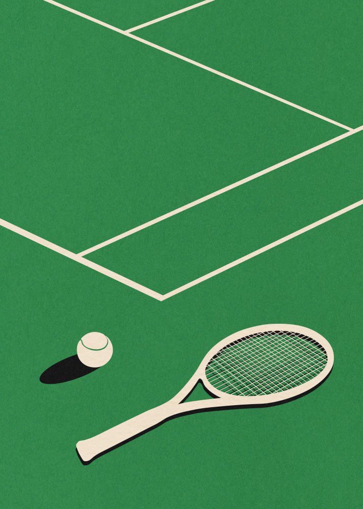 Rosi Feist Lawn Tennis Club | Poster
