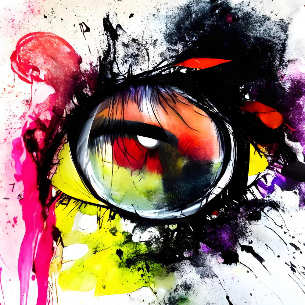 Colorful Abstract Eye | Poster