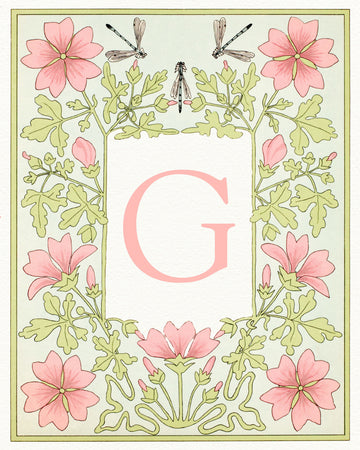 Elegant Pink Floral G | Canvas