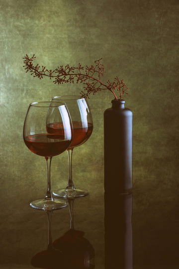 Elegant Wine Still Life | Poster