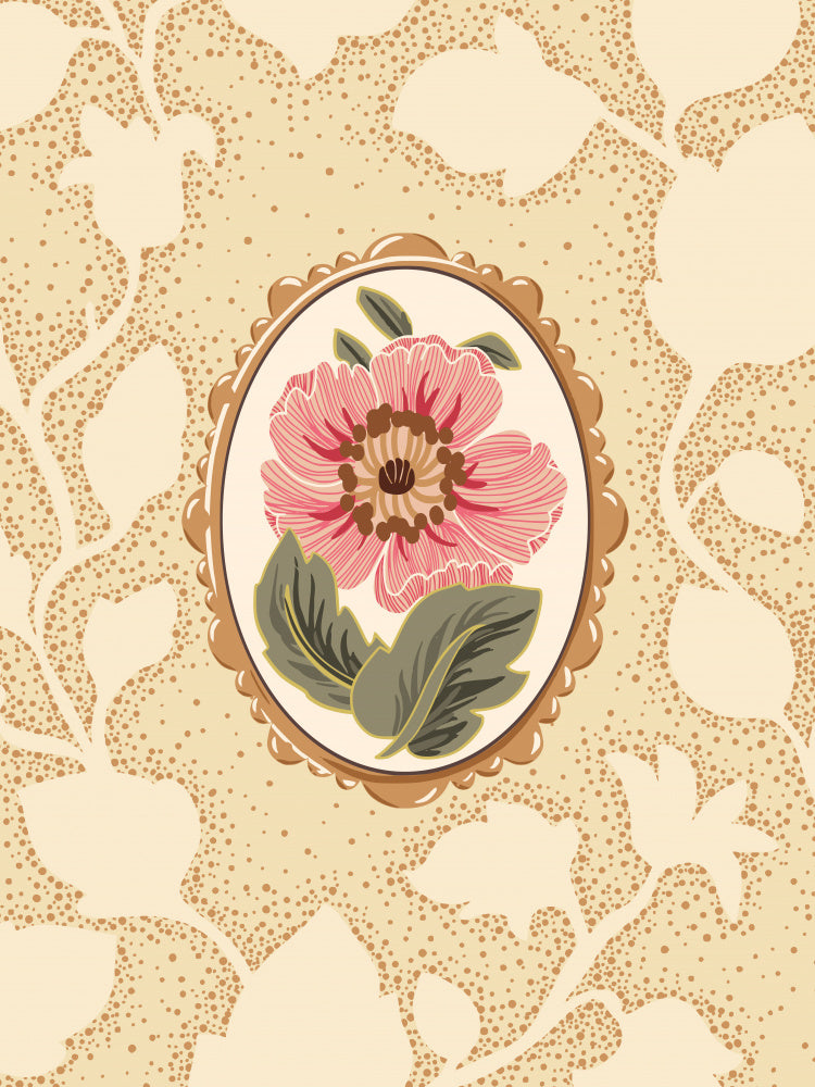 Delicate Floral Vignette | Canvas