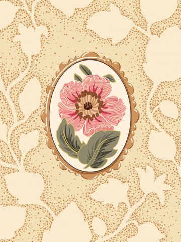 Delicate Floral Vignette | Canvas