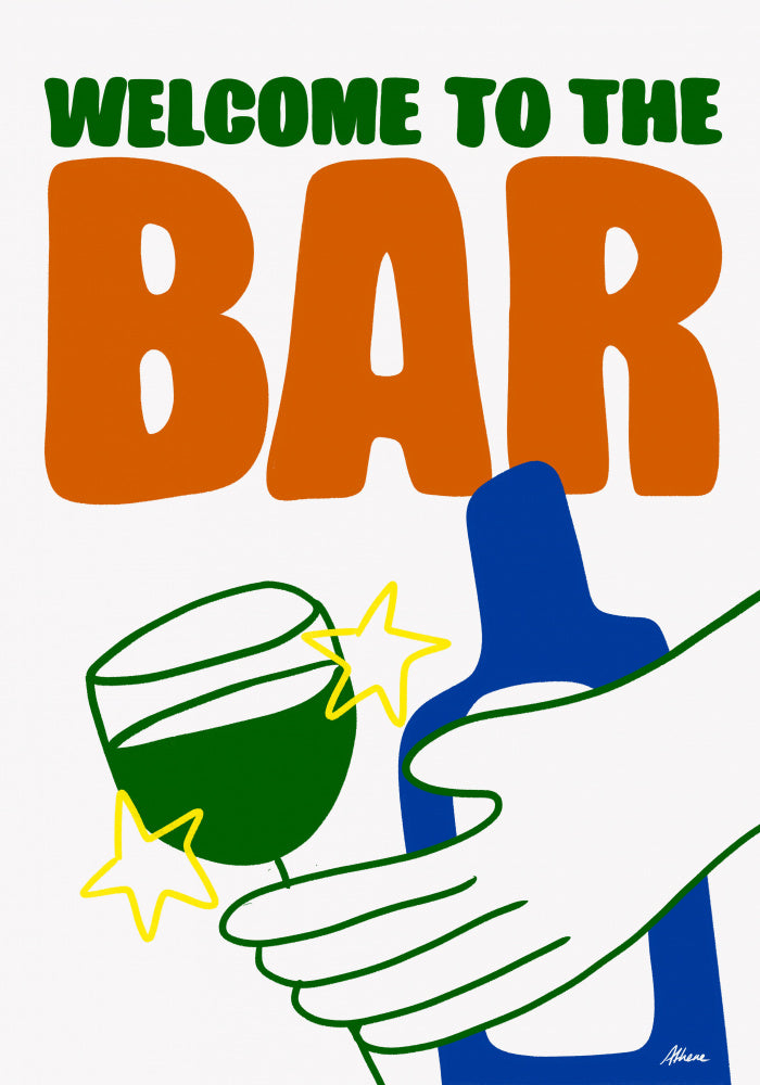 Welcome to the Bar | Canvas
