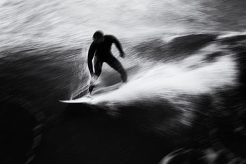 Surfer's Dynamic Ride | Canvas