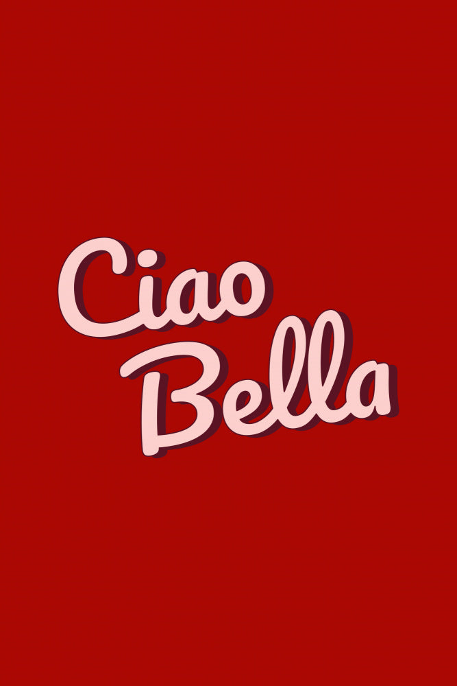 Italian Ciao Bella | Canvas