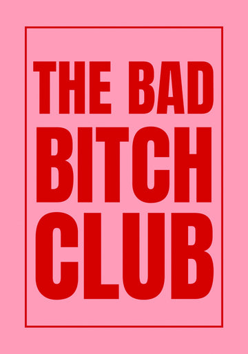 The Bad Bitch Club | Canvas