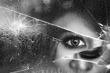 Eye Through Broken Glass | Canvas