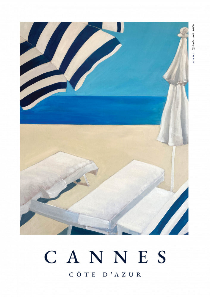 Blue Beach Serenity | Canvas