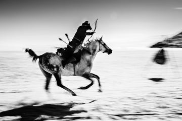 Galloping Mounted Archer | Canvas