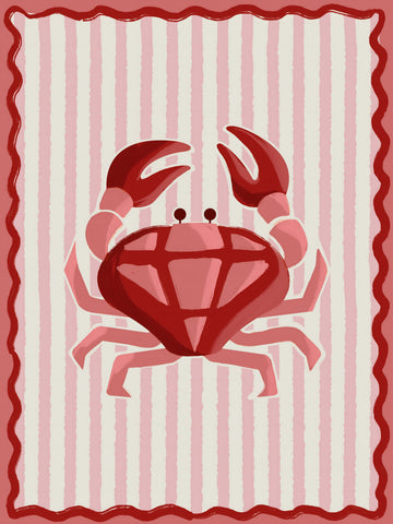 Pink Diamond Crab | Canvas