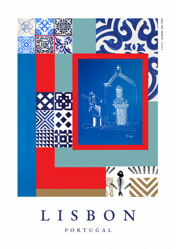 Lisbon Cultural Collage | Poster