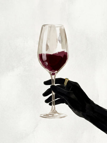 Red Wine Elegance | Poster