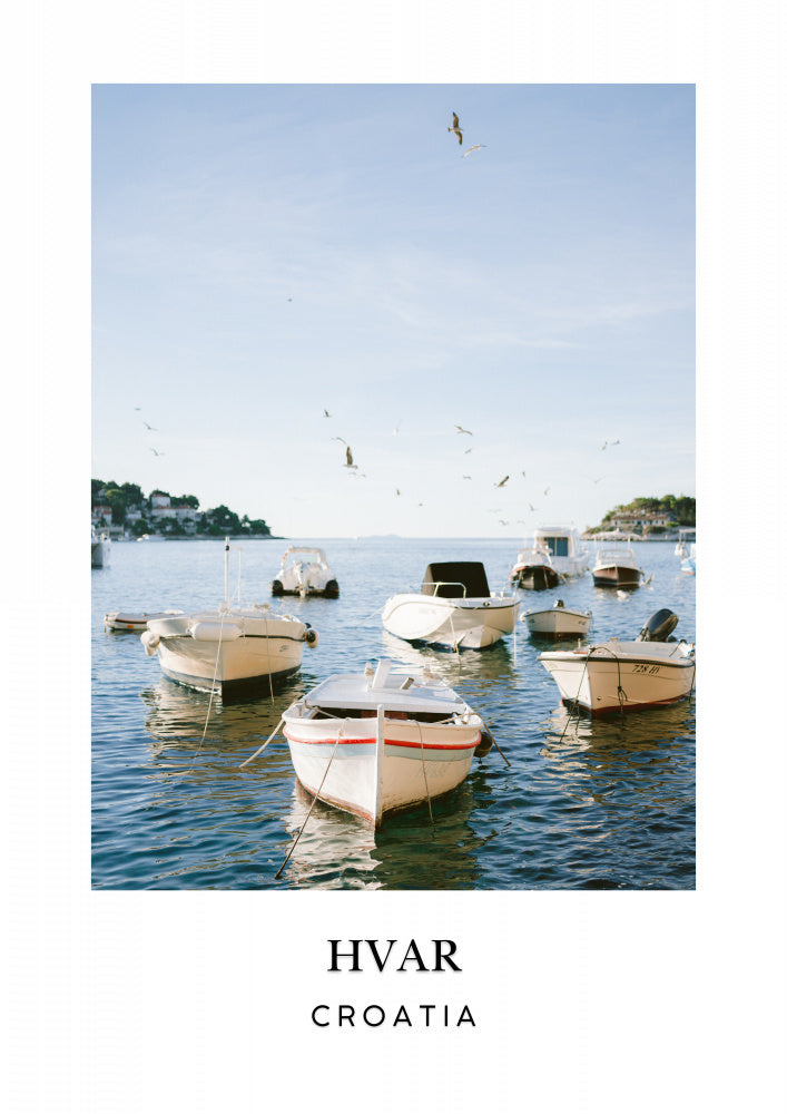 Hvar Croatia Travel poster | Canvas