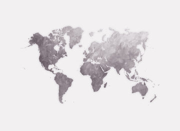 Textured World Map | Poster
