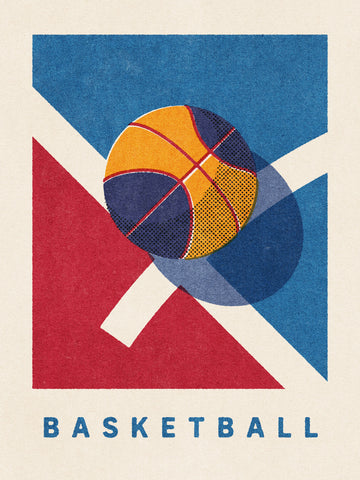 Retro Basketball Game | Canvas
