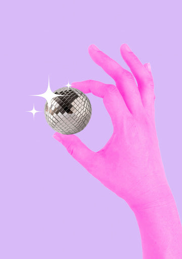 Pink Glow Sphere | Canvas