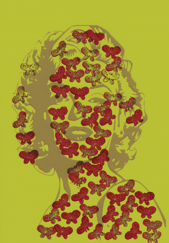 Marilyn Monroe Butterflies | Poster
