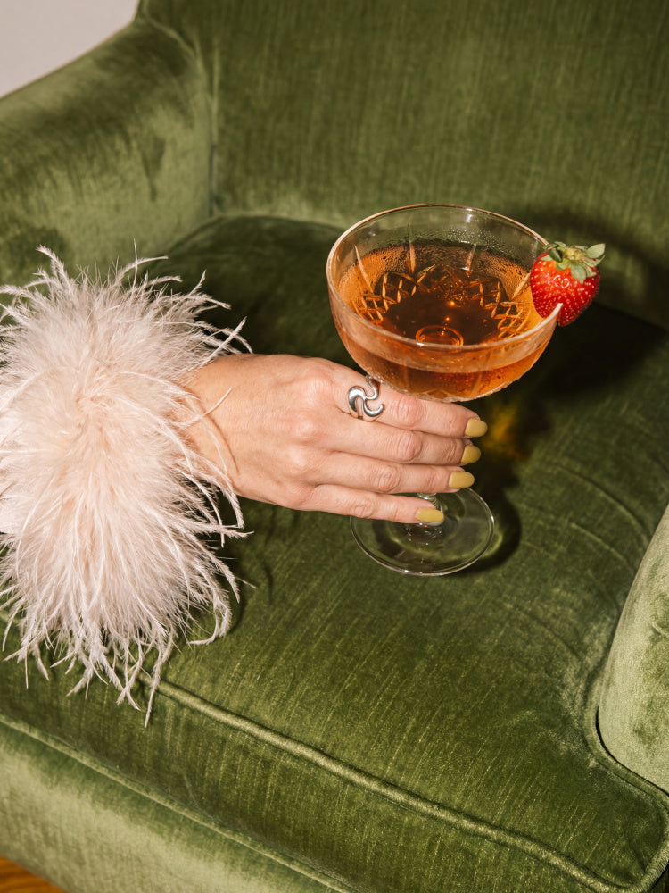 Feathered Cocktail Style | Poster