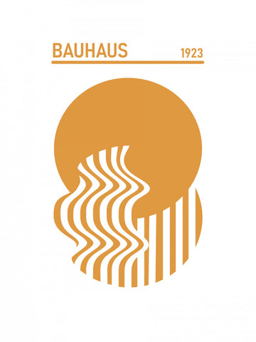 Bauhaus Geometric Abstraction | Poster