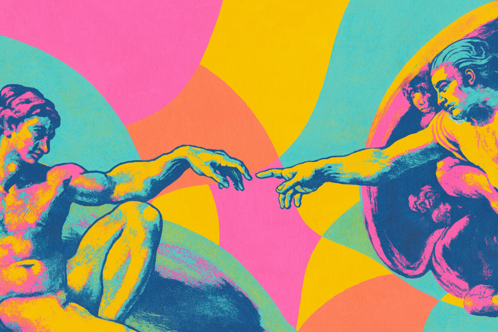 The touch (neon masters series) | Canvas