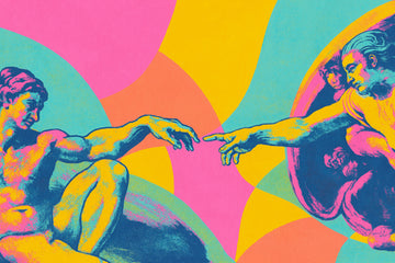 The touch (neon masters series) | Canvas