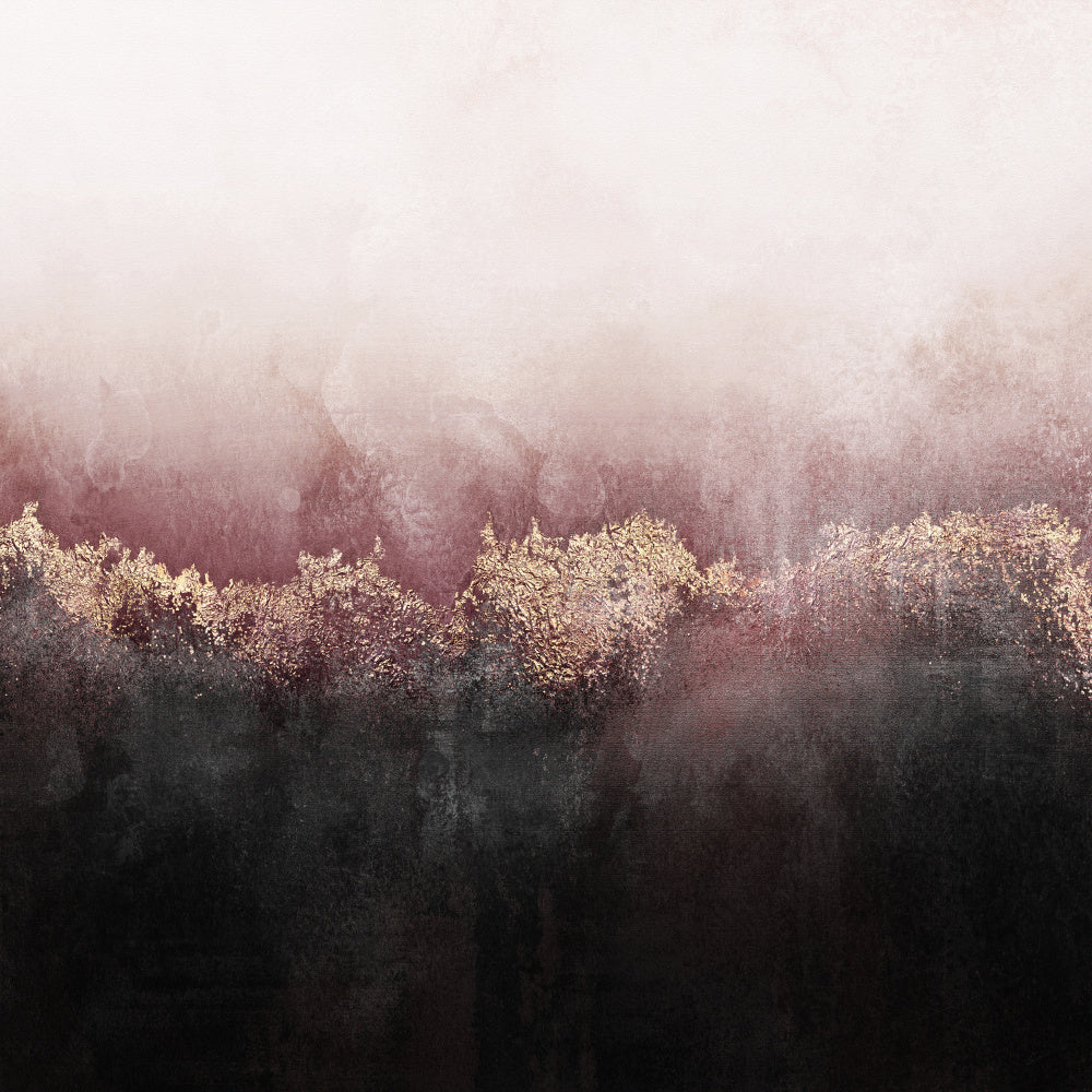 Golden Forest Mist | Poster