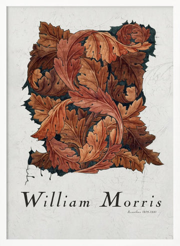 Acanthus | Poster - White Frame Interior