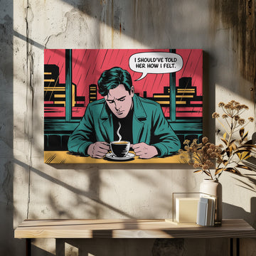 Rainy City Thoughts | Canvas - Room Interior 2