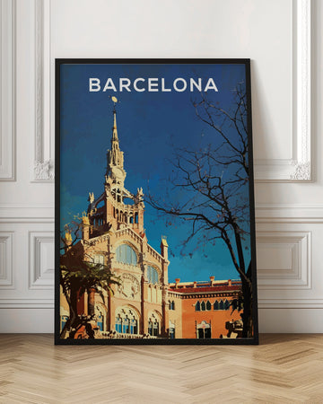 Barcelona Sant Pau Landmark | Poster - Room Interior 1