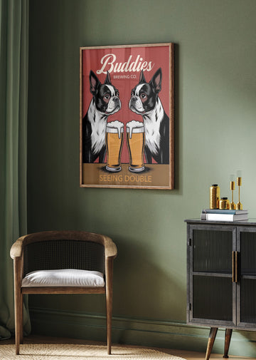 Seeing Double Brew | Poster - Room Interior 2