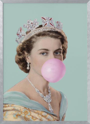 Royal Bubble Gum | Poster - Silver Frame Interior