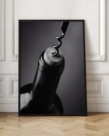 Opening Wine Bottle | Poster - Room Interior 1