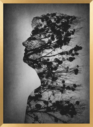 Mind of Nature | Poster - Gold Frame Interior