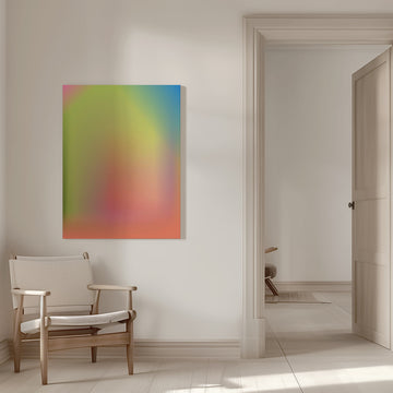 Vibrant Soft Gradient | Canvas - Room Interior 1
