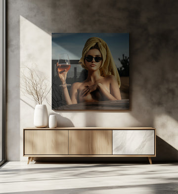 Summer Wine And Glamour | Canvas - Room Interior 2
