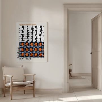 Bauhaus Graphic Patterns | Canvas - Room Interior 1