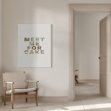 Meet Me For Cake | Canvas - Room Interior 1