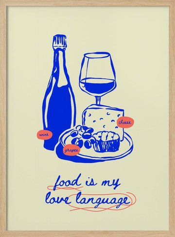 Summercollectionno59 | Poster - Wood Frame Interior