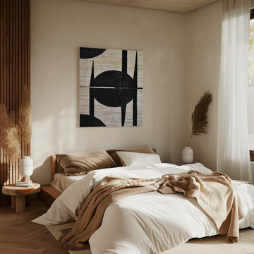 Geometric Harmony | Canvas - Room Interior 2