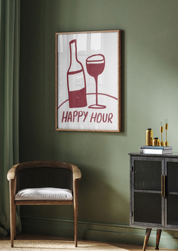 Happy Hour | Poster - Room Interior 2