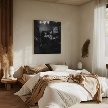 Elegant Woman Reflection | Canvas - Room Interior 2