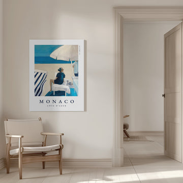 Monaco Beach Relaxation | Canvas - Room Interior 1